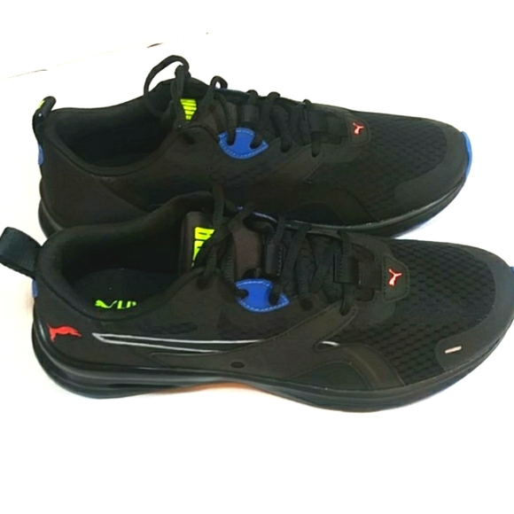Puma Mens Hybrid Fuego Sneakers Black Size 12 NWT - Picture 5 of 8